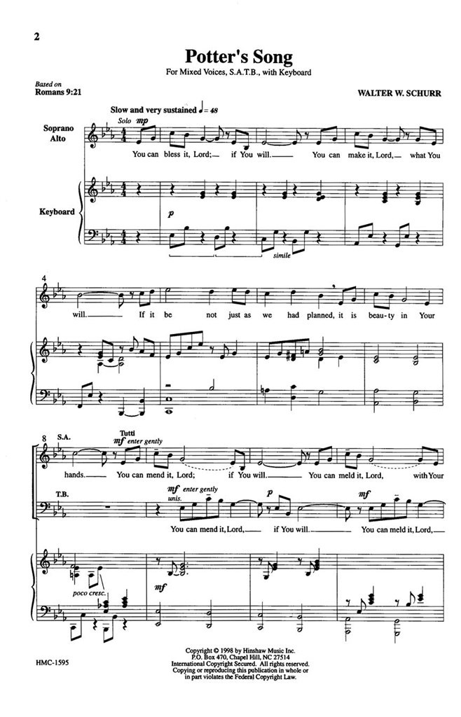 Potter's Song